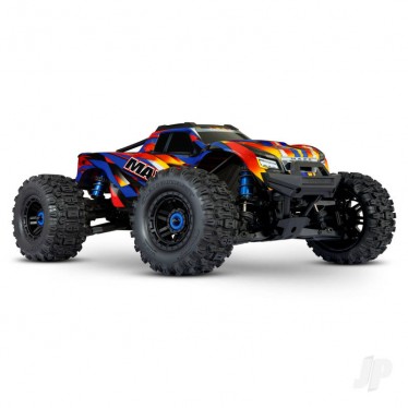 TRAXXAS YELLOW WIDEMAXX 1/10  4X4 BRUSHLESS RTR MONSTER TRUCK